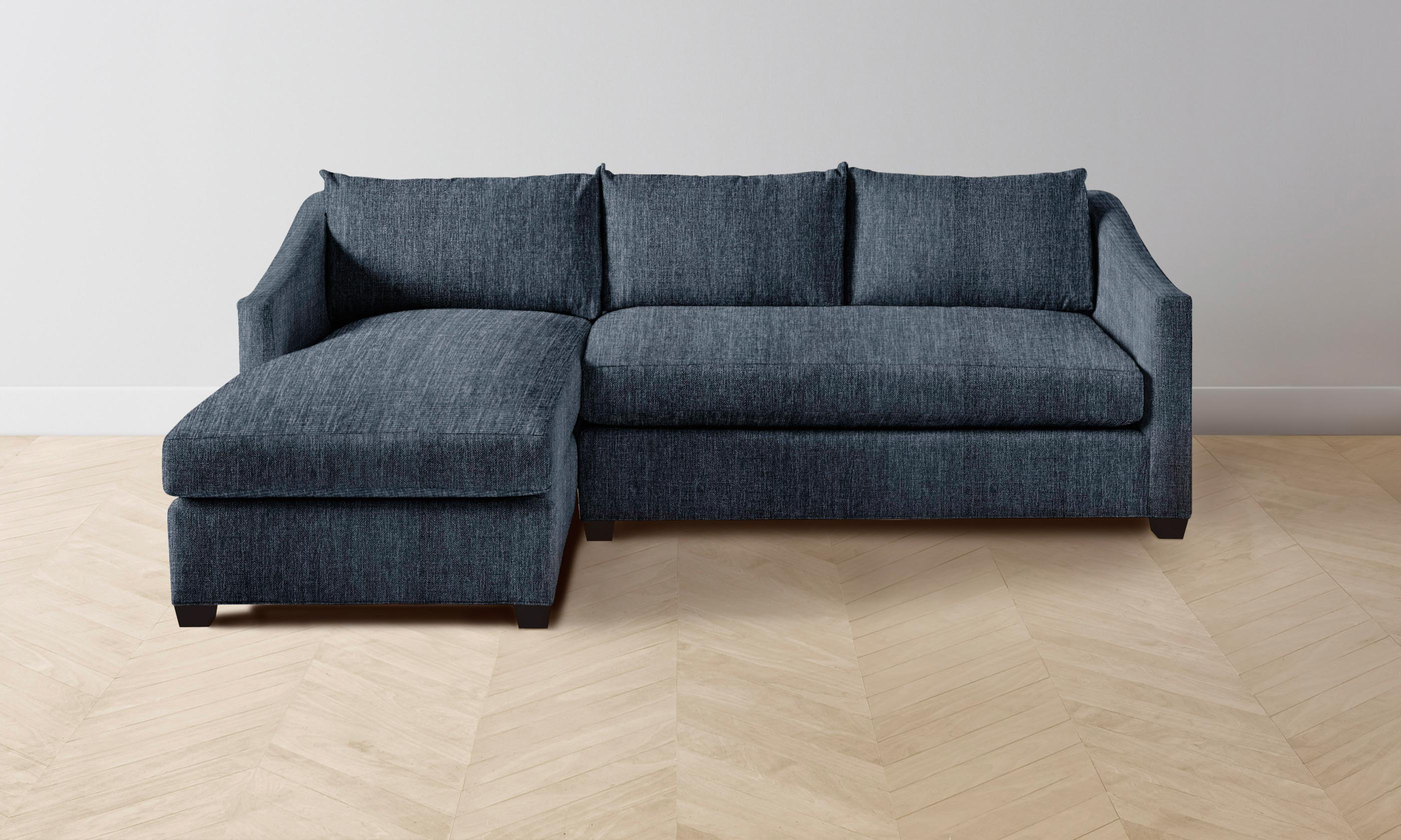 The Sullivan Sectional - Performance Tweed Denim - Image 7