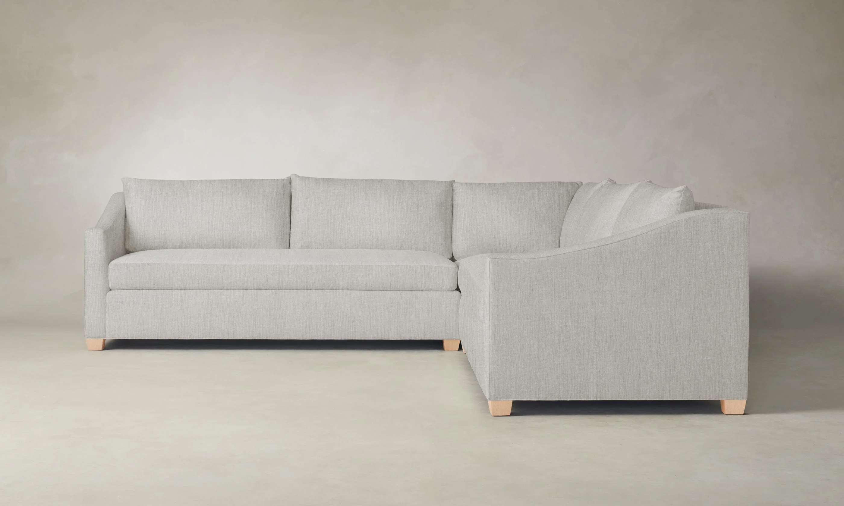 The Sullivan Sectional - Performance Tweed Salt - Image 10