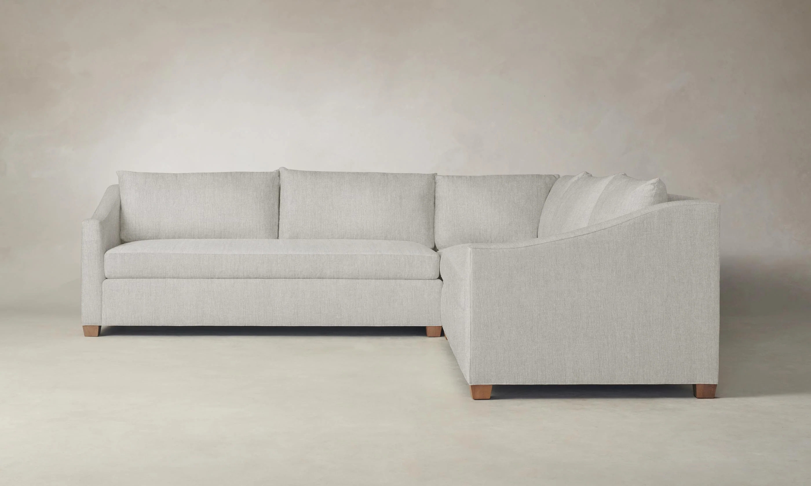 The Sullivan Sectional - Performance Tweed Salt - Image 9