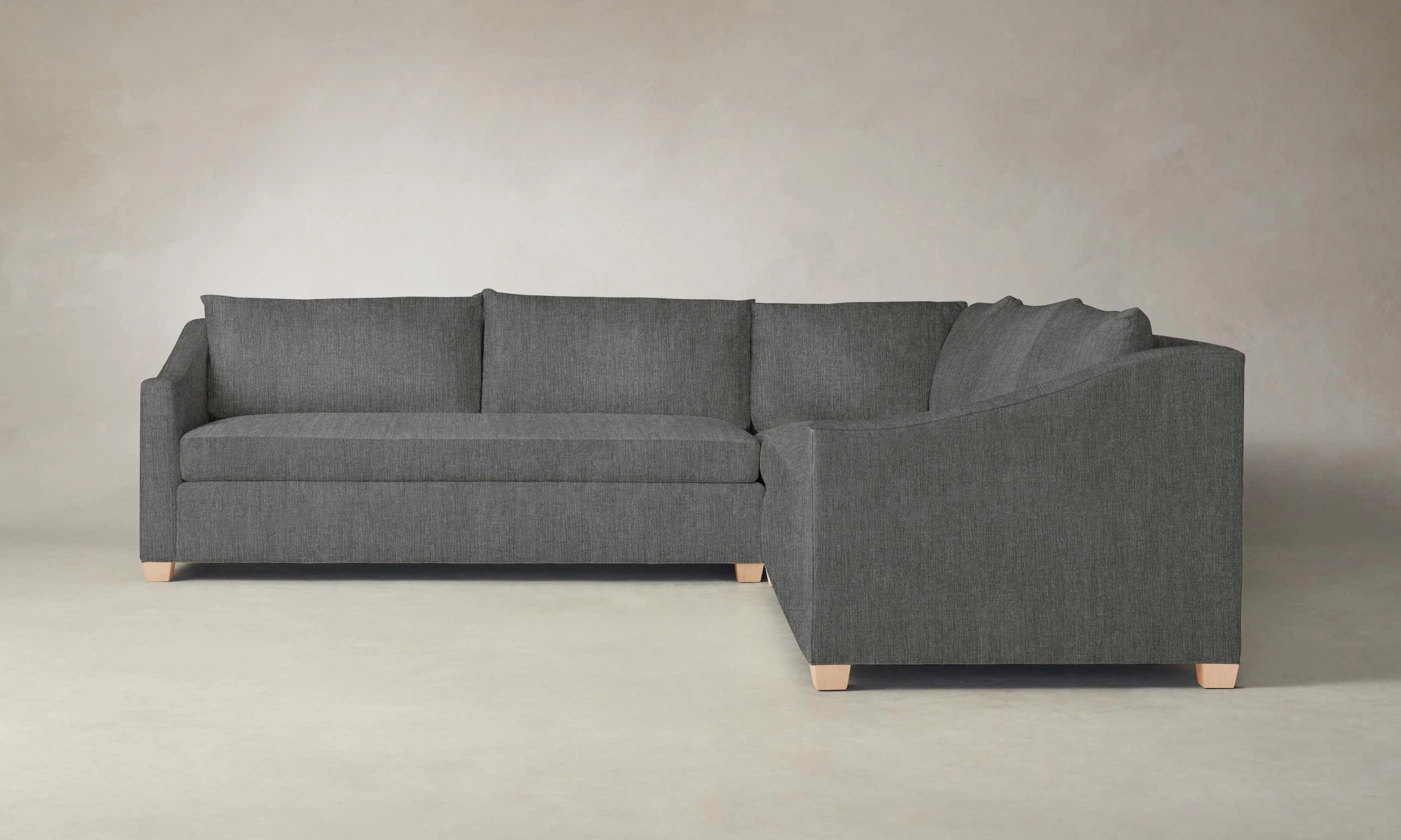 The Sullivan Sectional - Performance Tweed Smoke - Image 10
