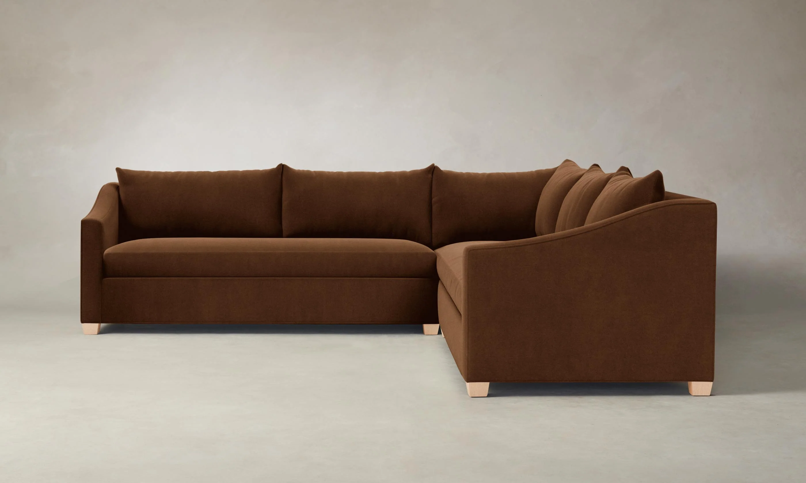 The Sullivan Sectional - Performance Velvet Cider - Image 10