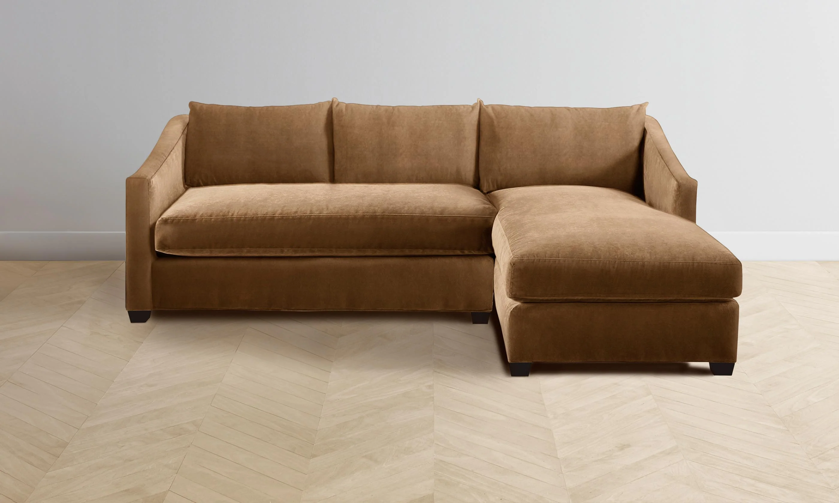 The Sullivan Sectional - Performance Velvet Cider - Image 8