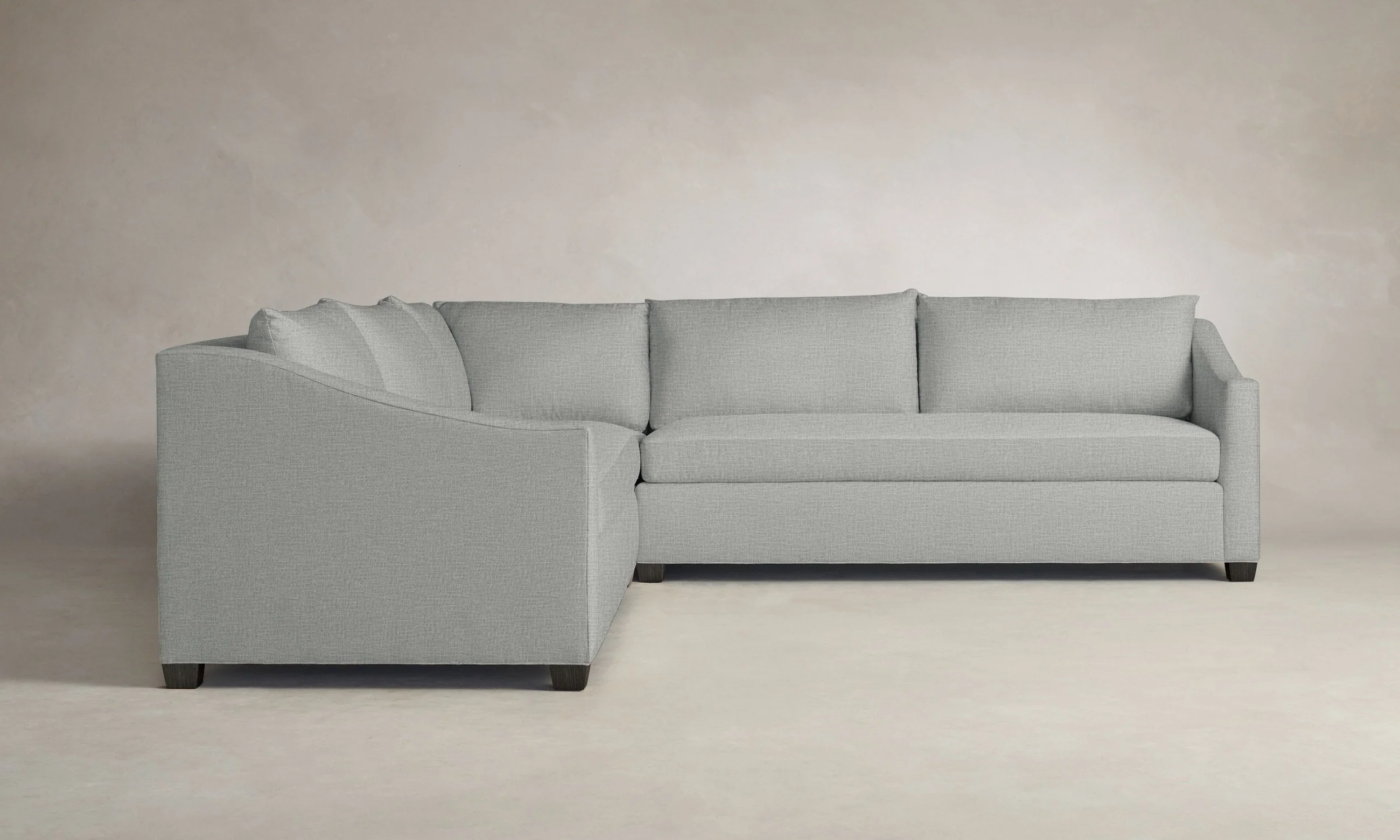 The Sullivan Sectional - Performance Woven Chenille Rain - Image 11