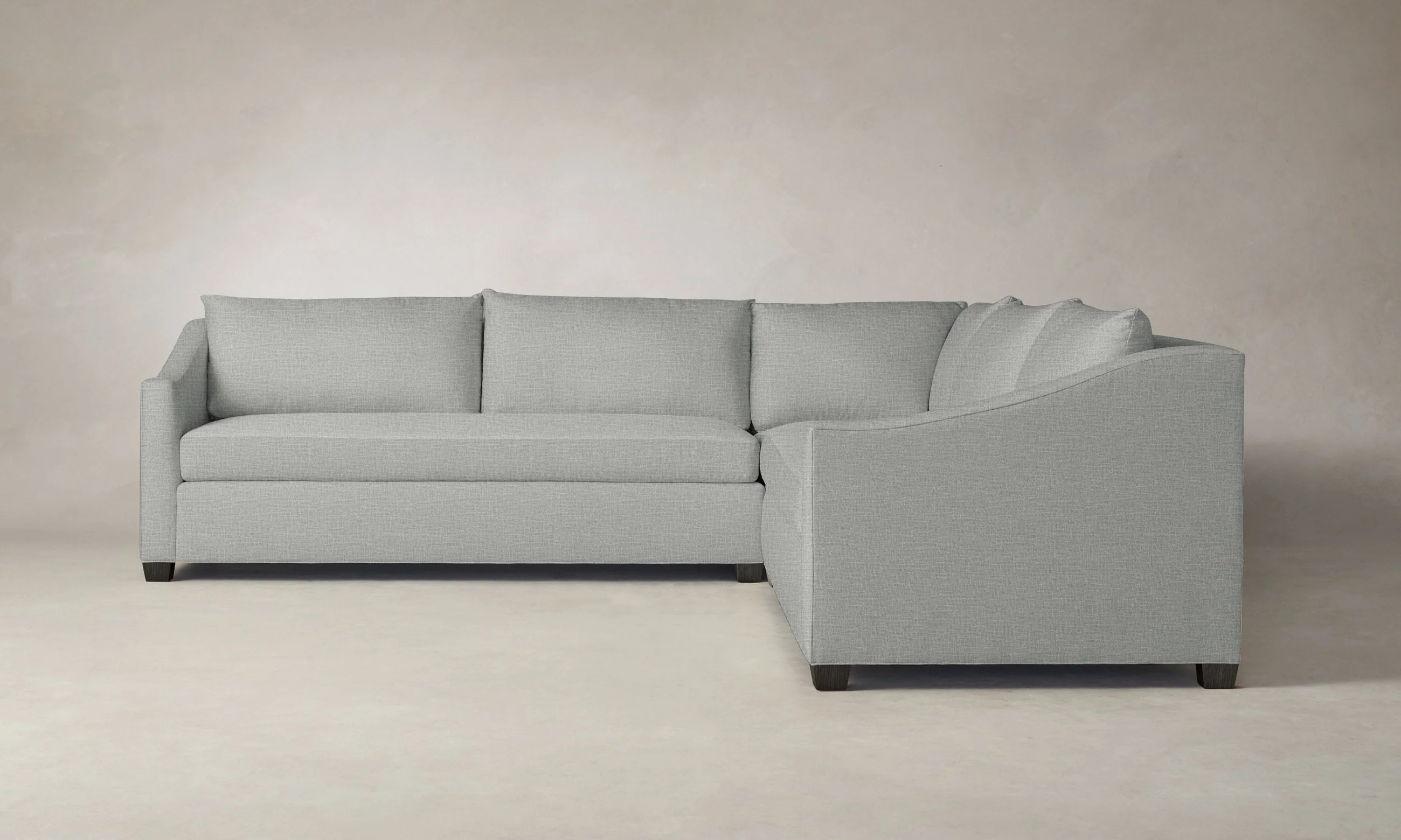 The Sullivan Sectional - Performance Woven Chenille Rain - Image 12