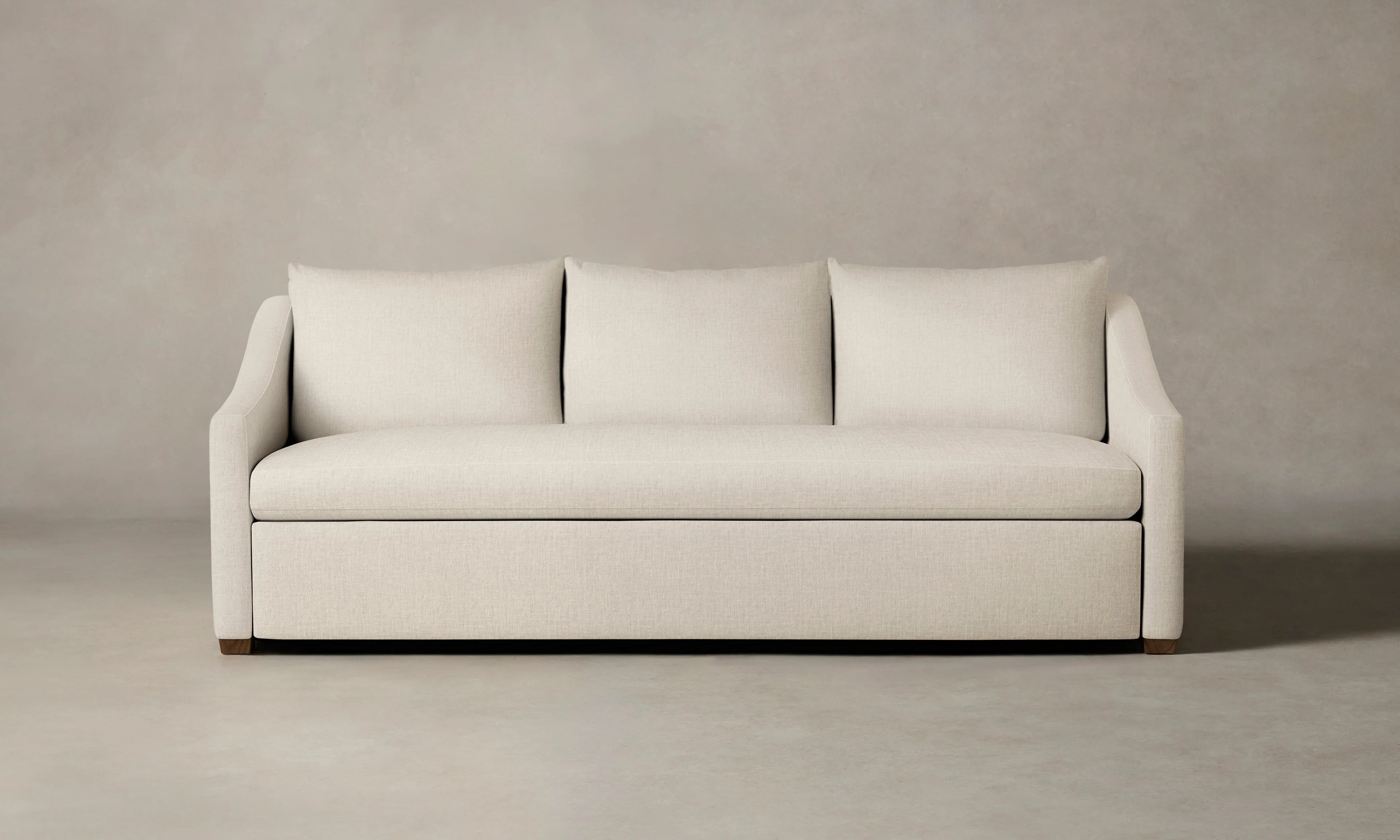 The Sullivan Sleeper Sofa - Performance Linen Weave Beige