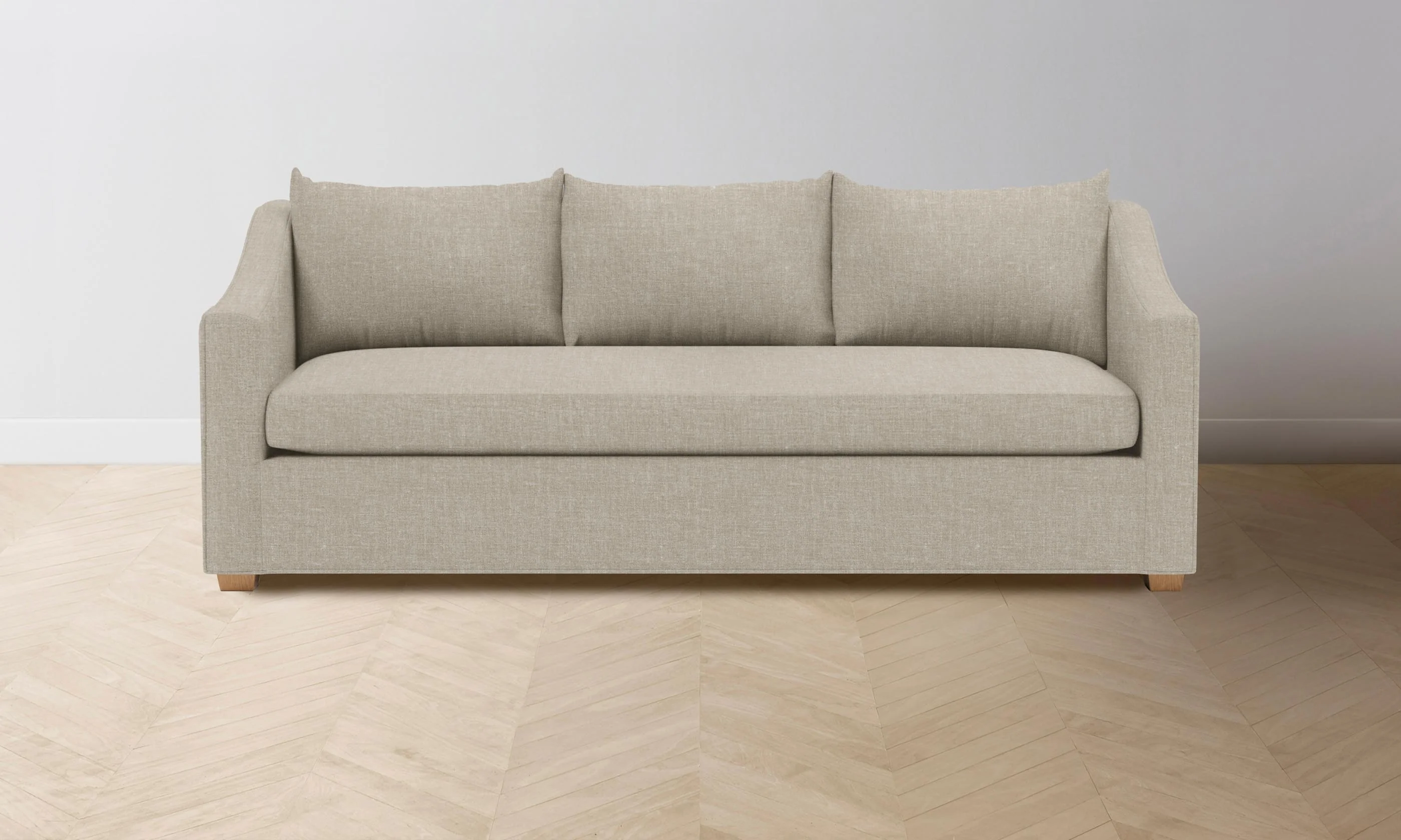 The Sullivan Sofa - Heritage Belgian Linen Alder - Image 2