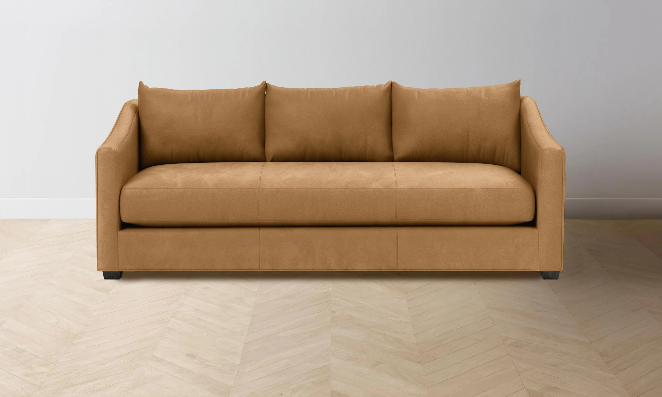 The Sullivan Sofa - Nubuck Leather Saddle - Image 4