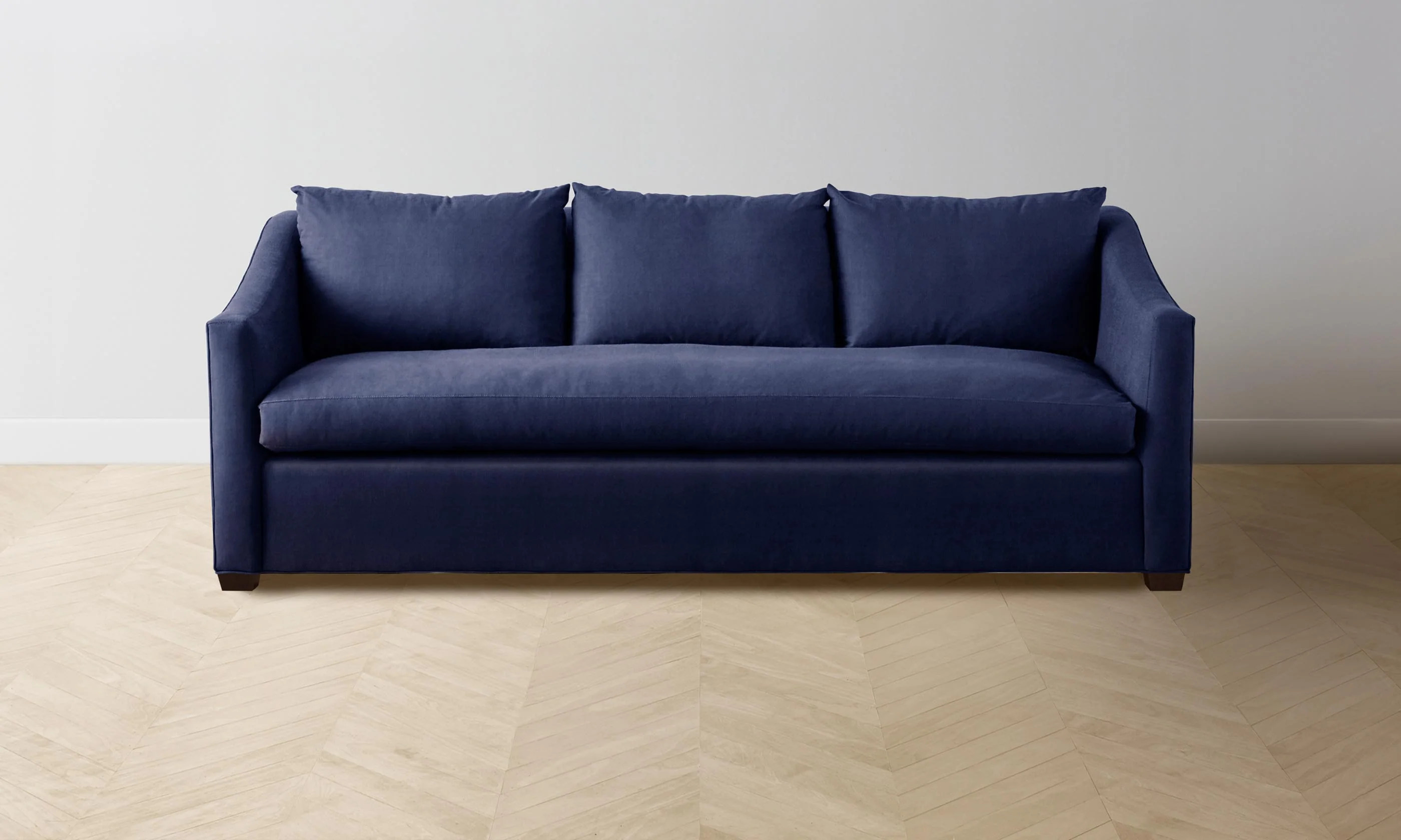 The Sullivan Sofa - Performance Velvet Midnight - Image 3