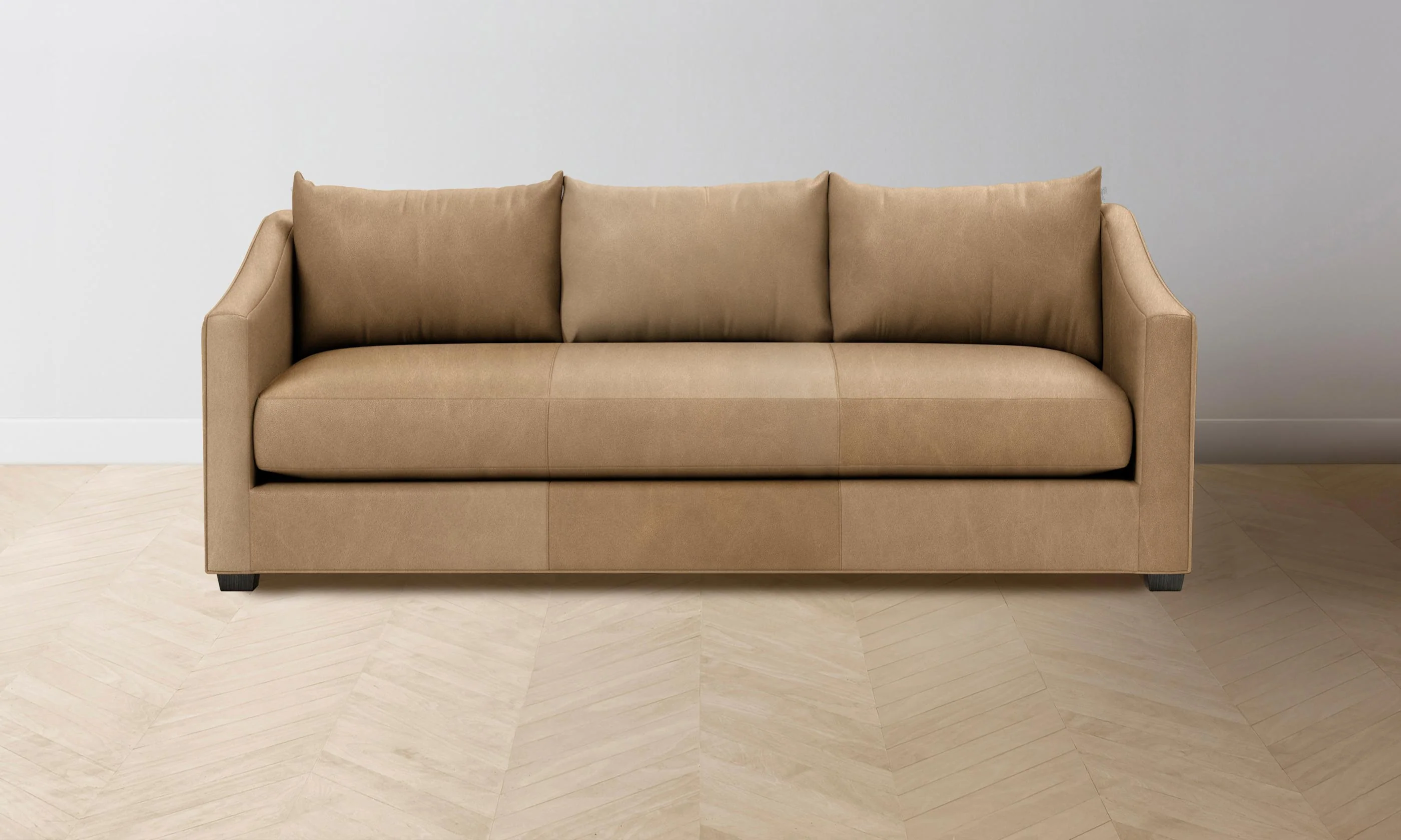 The Sullivan Sofa - Tuscan Leather Camel - Image 4