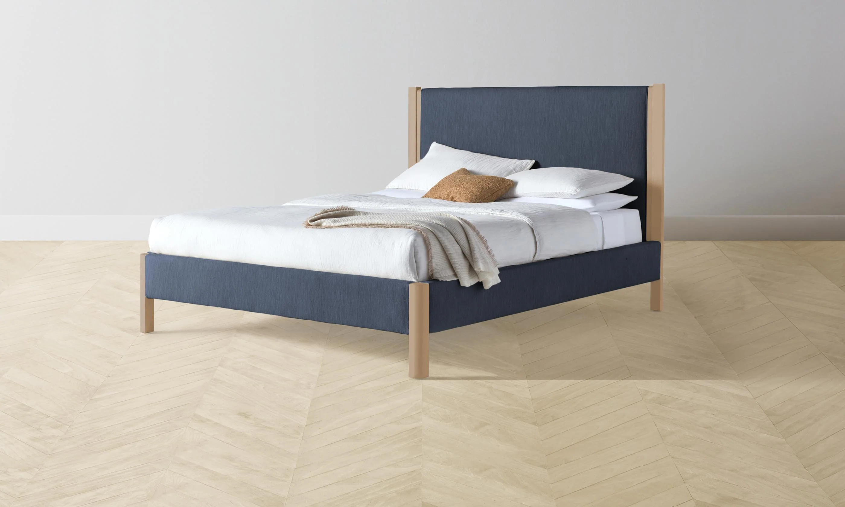 The Thompson Bed - Performance Tweed Denim - Image 3