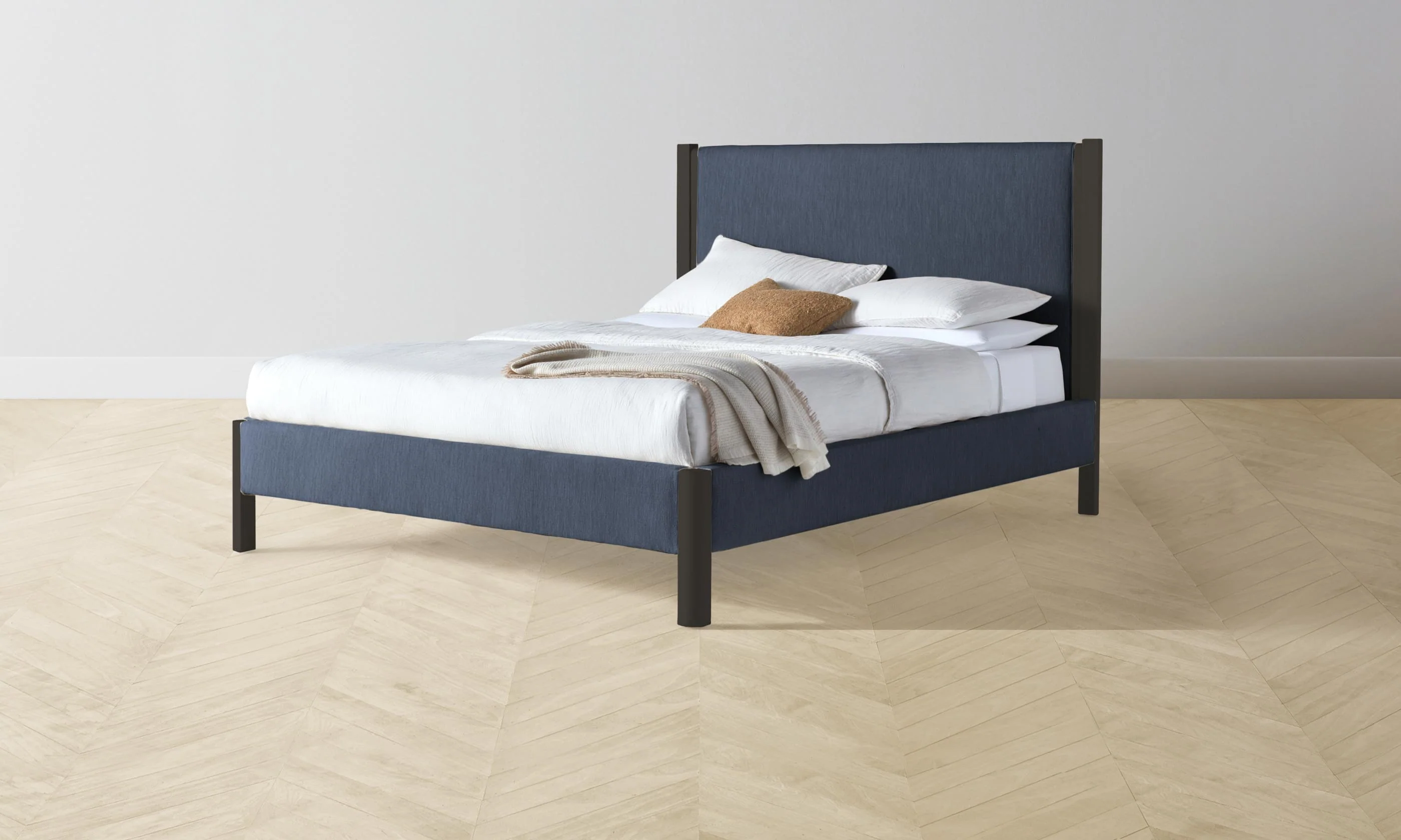 The Thompson Bed - Performance Tweed Denim - Image 5