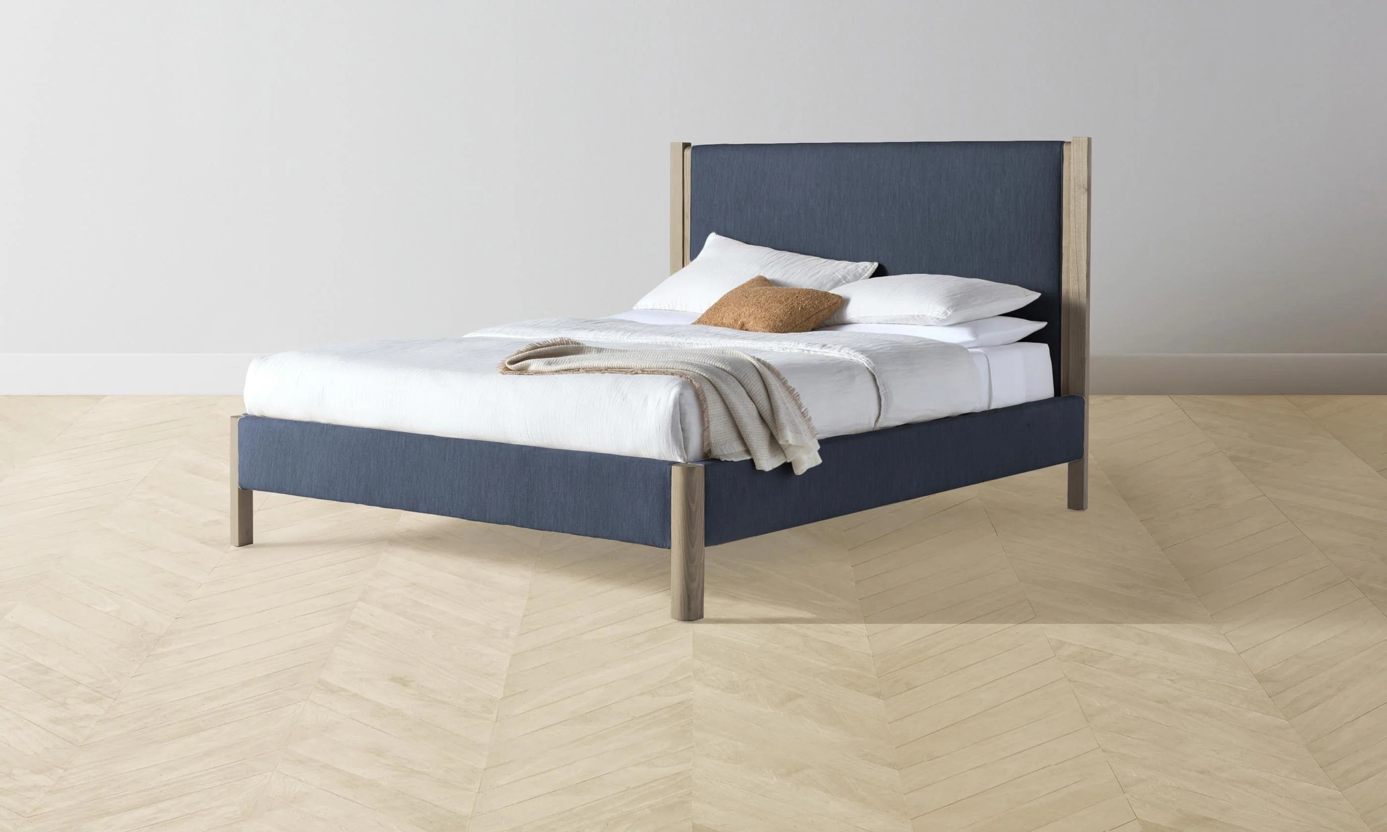 The Thompson Bed - Performance Tweed Denim - Image 6
