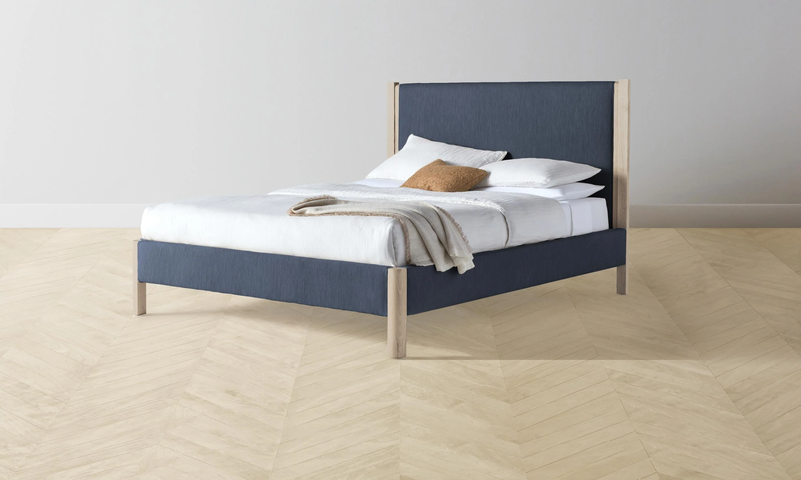 The Thompson Bed - Performance Tweed Denim - Image 7