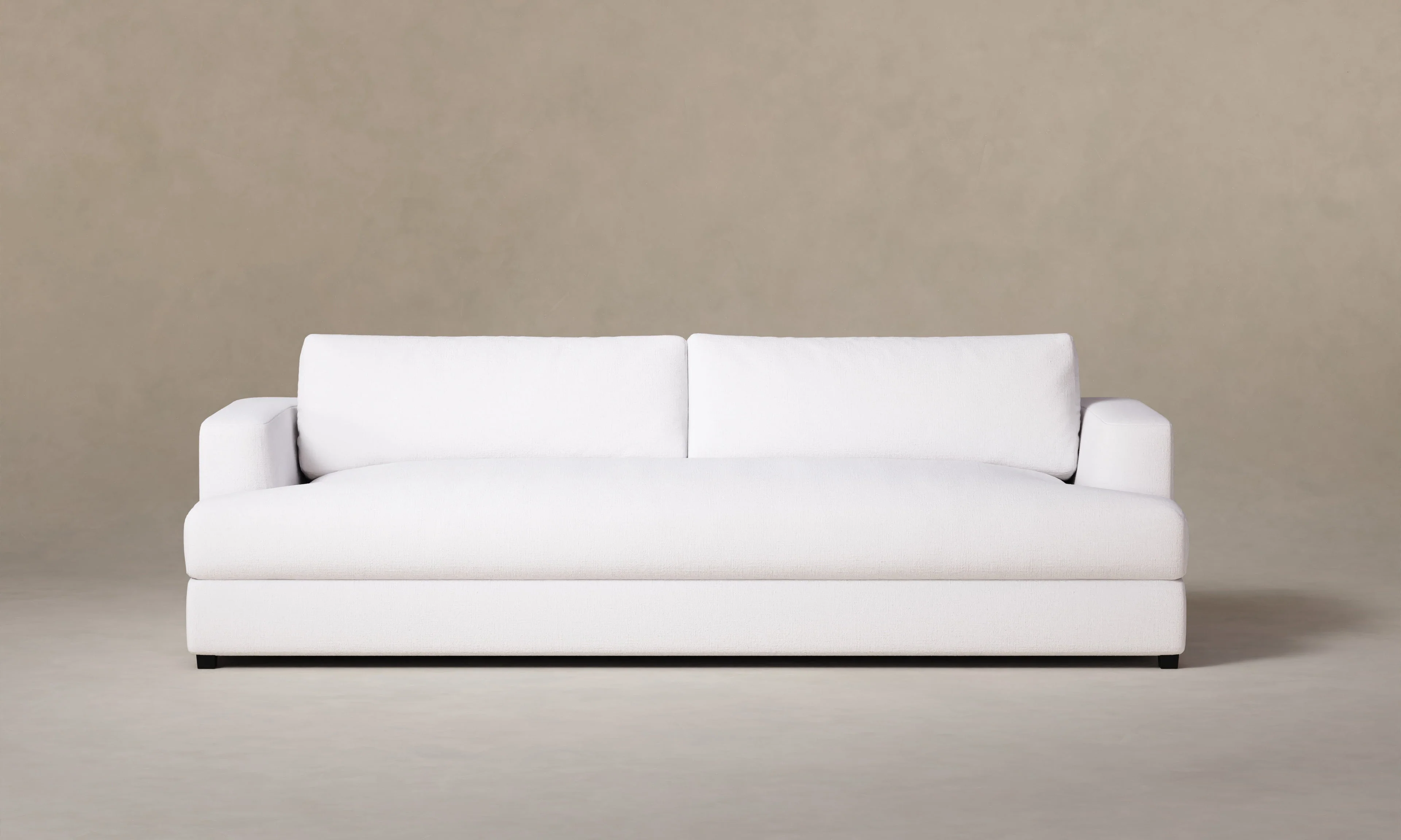 The Varick Sofa - Heritage Belgian Linen Egret