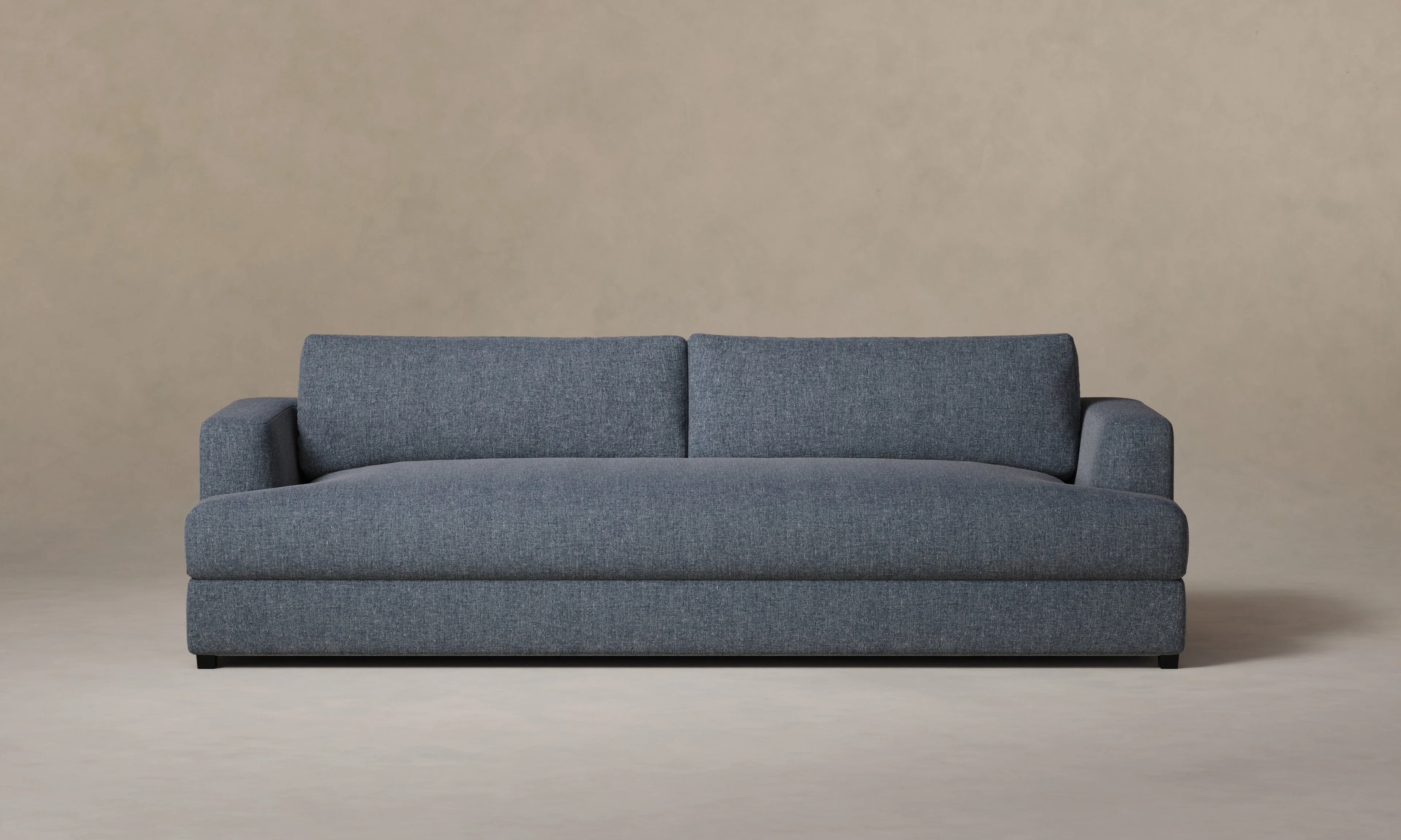 The Varick Sofa - Heritage Belgian Linen Lake