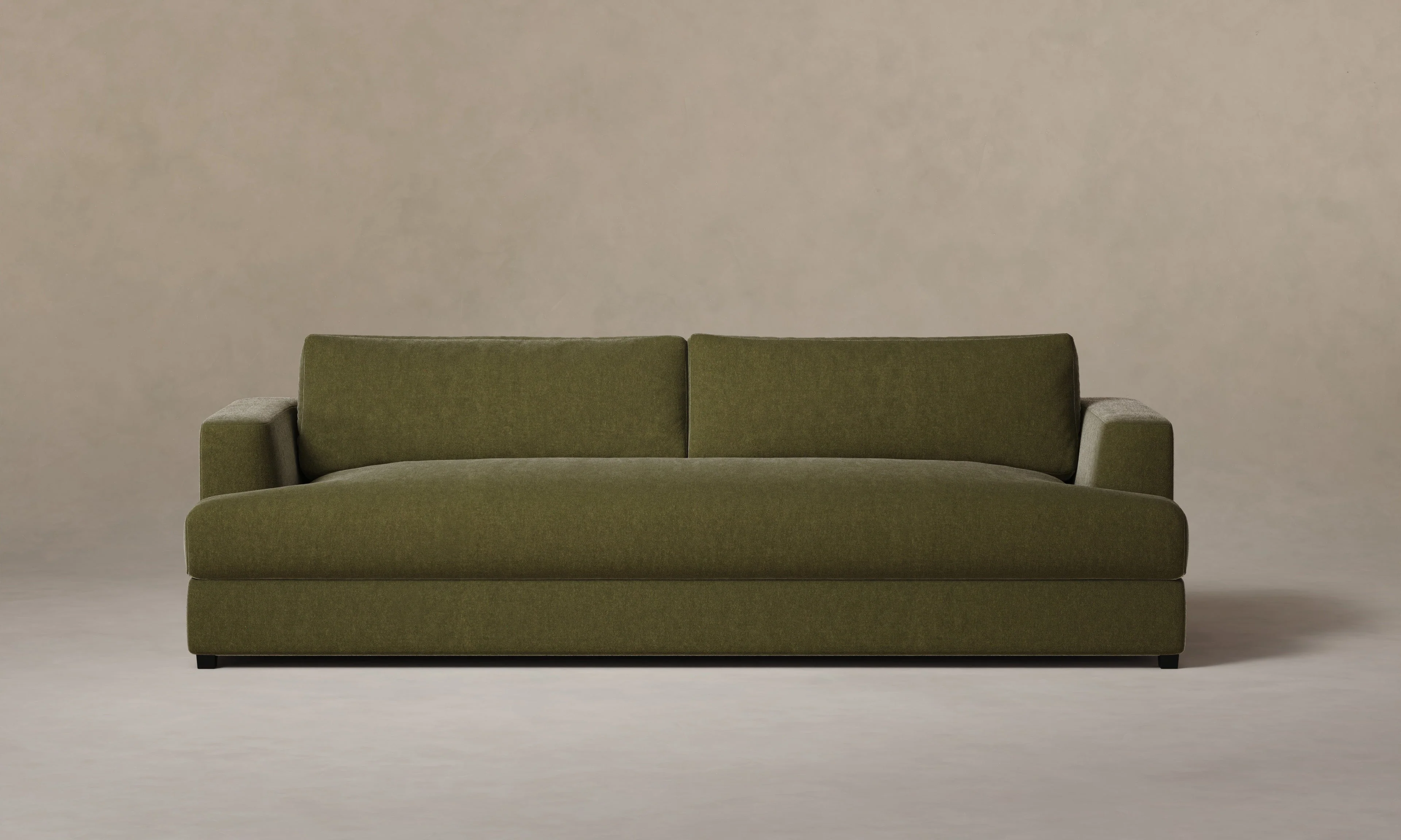 The Varick Sofa - Mohair Moss