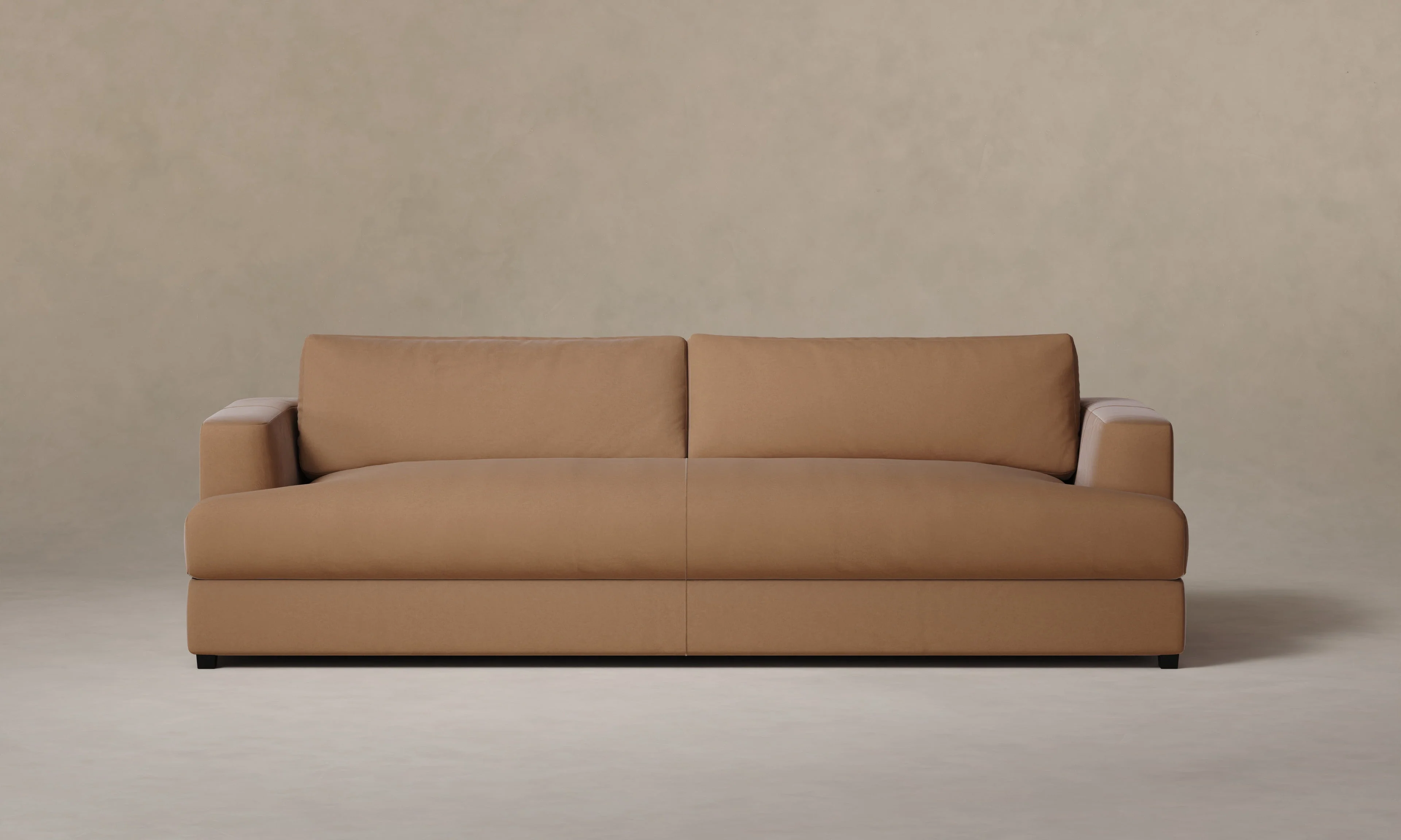 The Varick Sofa - Tuscan Leather Camel