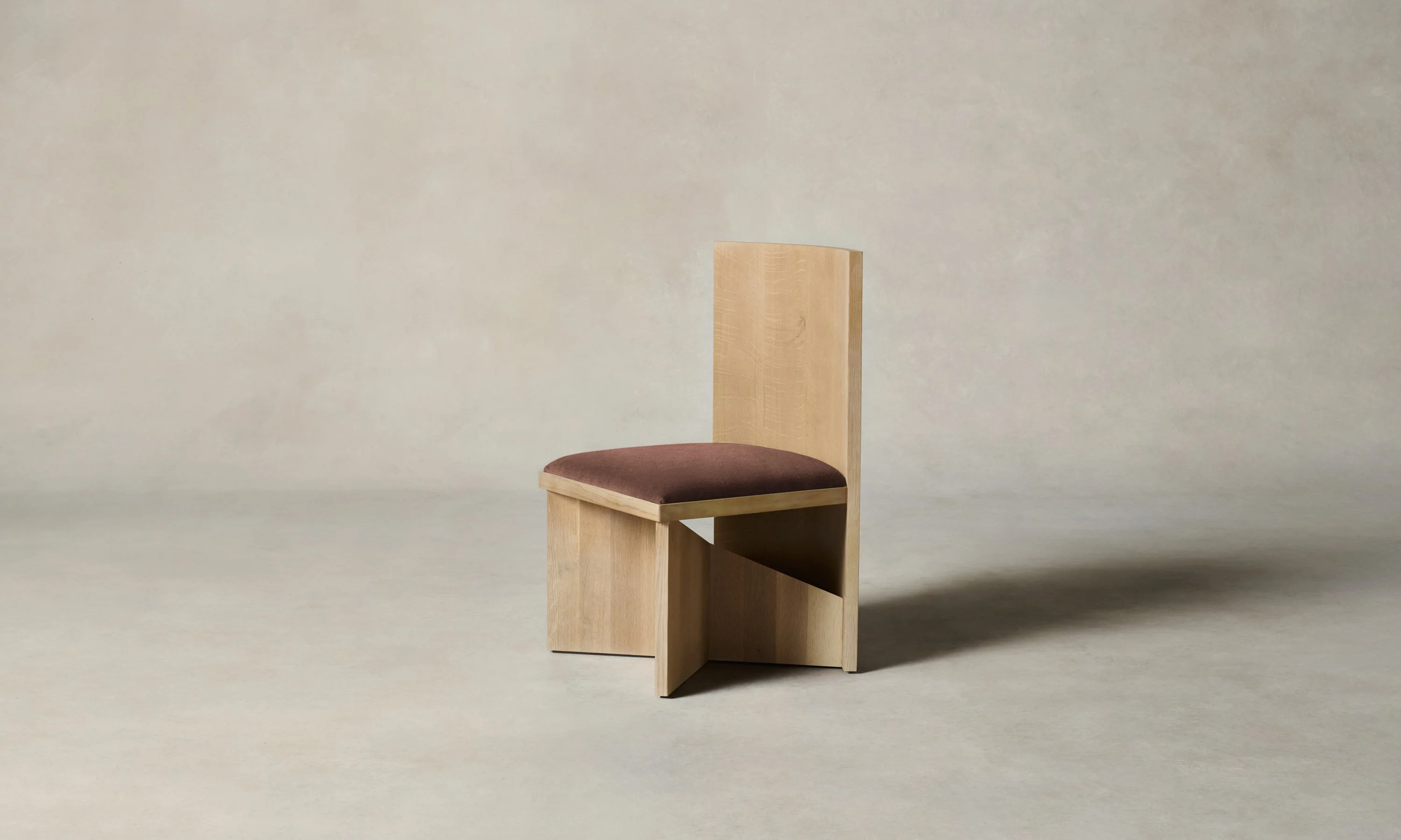 The Venice Chair - Marled Alpaca Velvet Molasses - Image 2