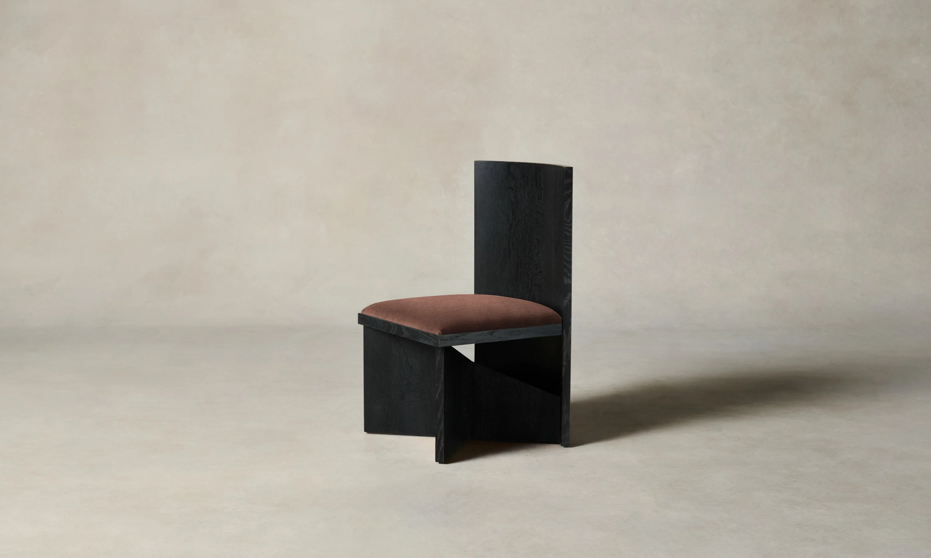The Venice Chair - Marled Alpaca Velvet Molasses - Image 3