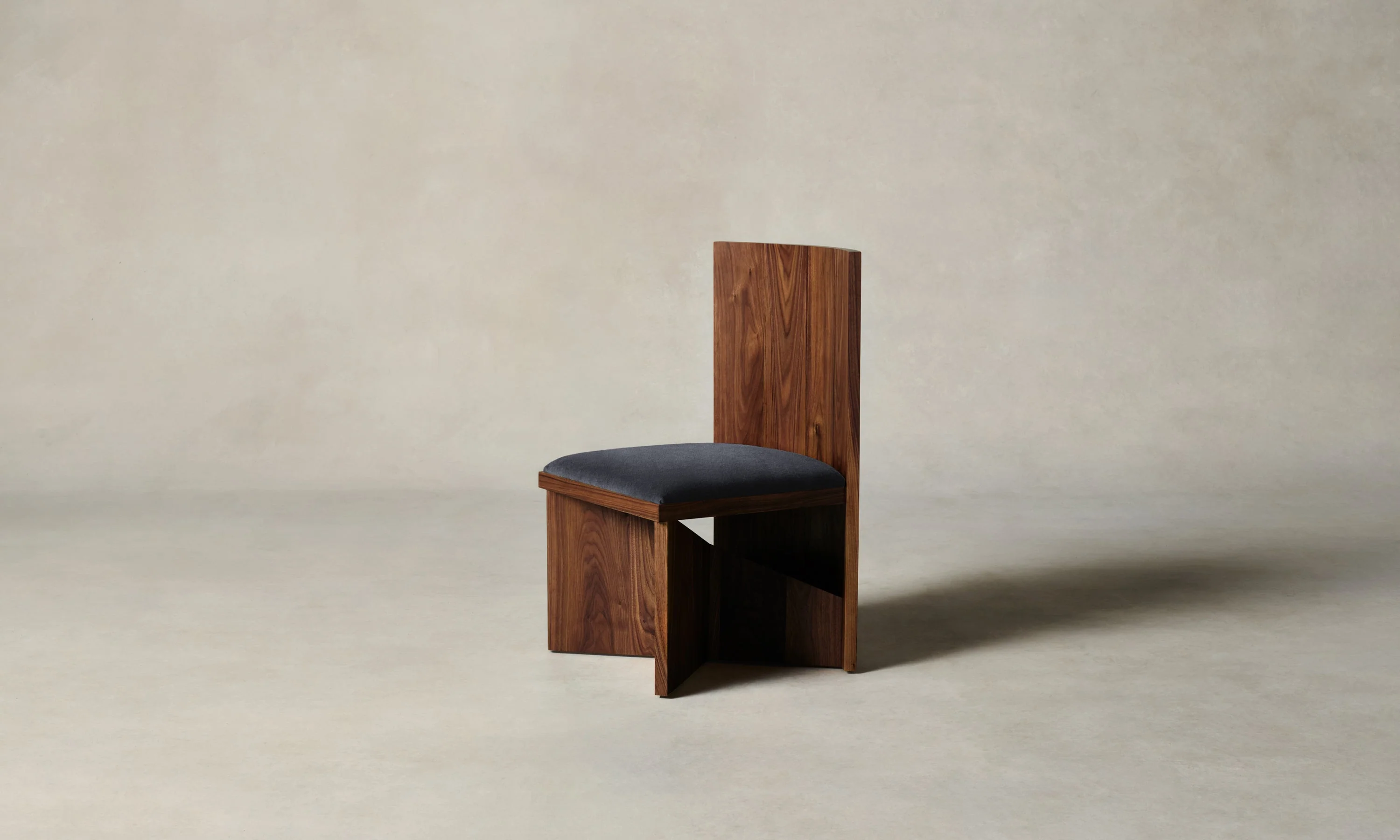 The Venice Chair - Marled Alpaca Velvet Nightfall - Image 4
