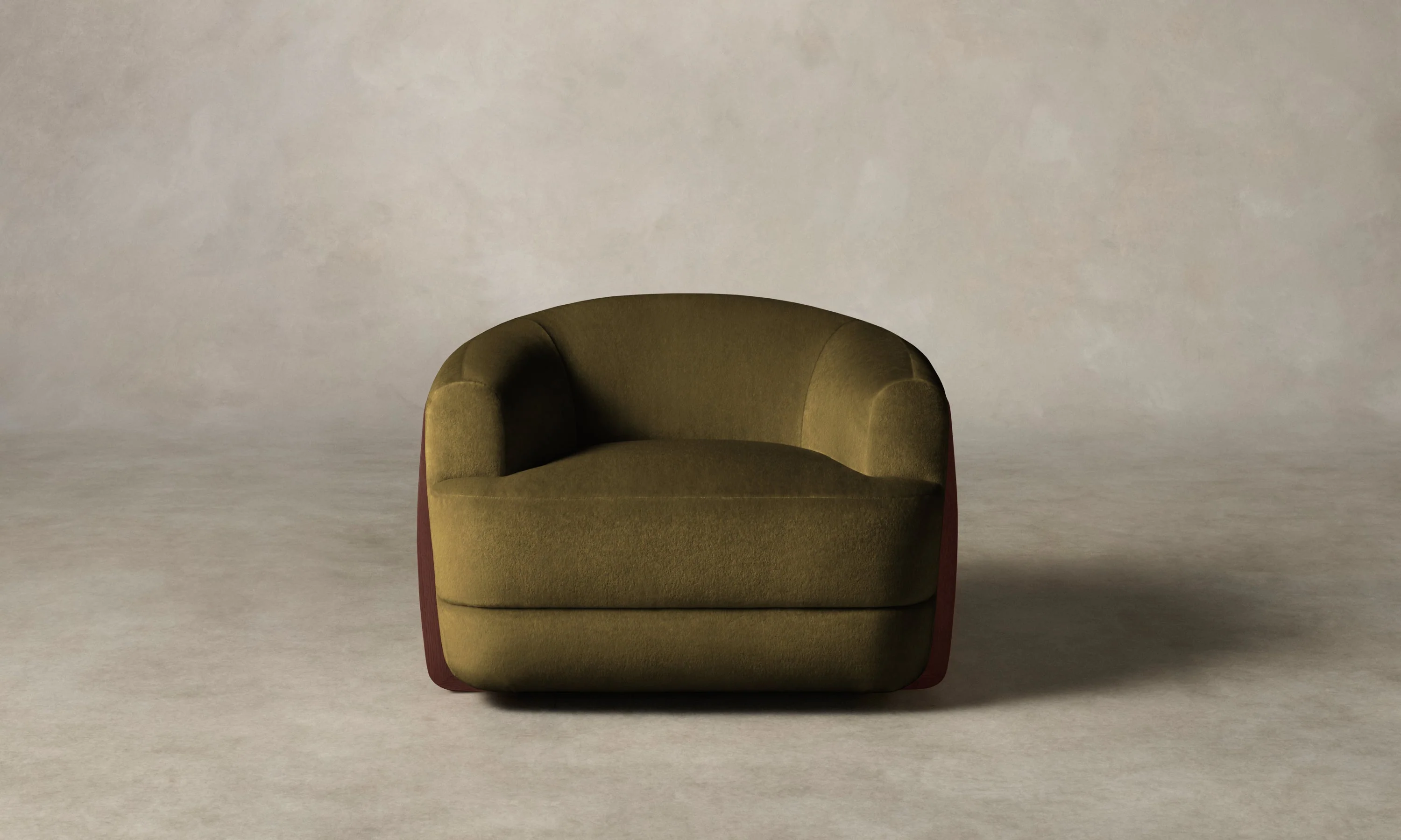 The Vera Chair - Performance Velvet Olive - Image 4