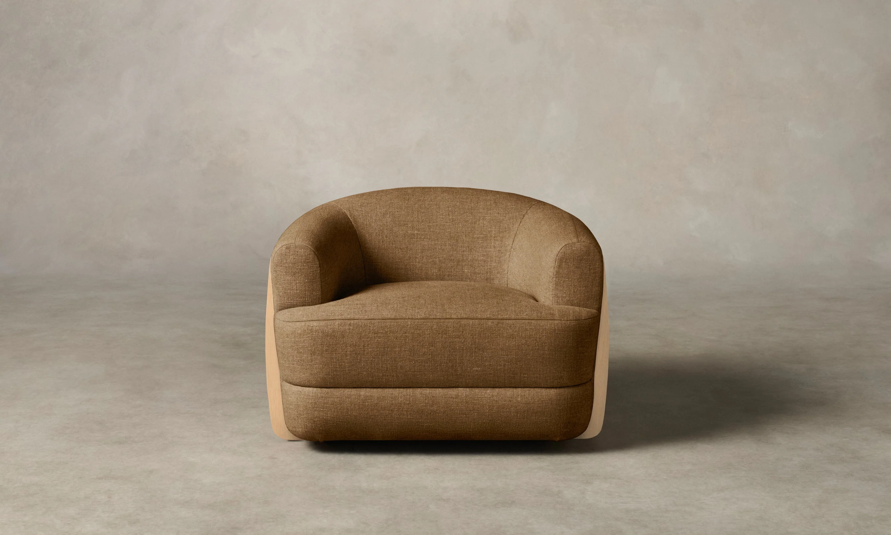 The Vera Swivel Chair - Heritage Belgian Linen Chai