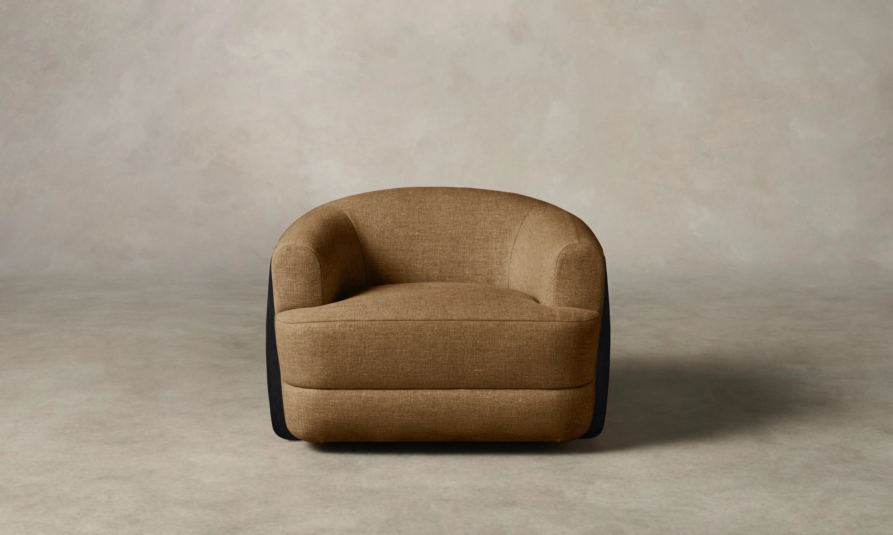 The Vera Swivel Chair - Heritage Belgian Linen Chai - Image 2