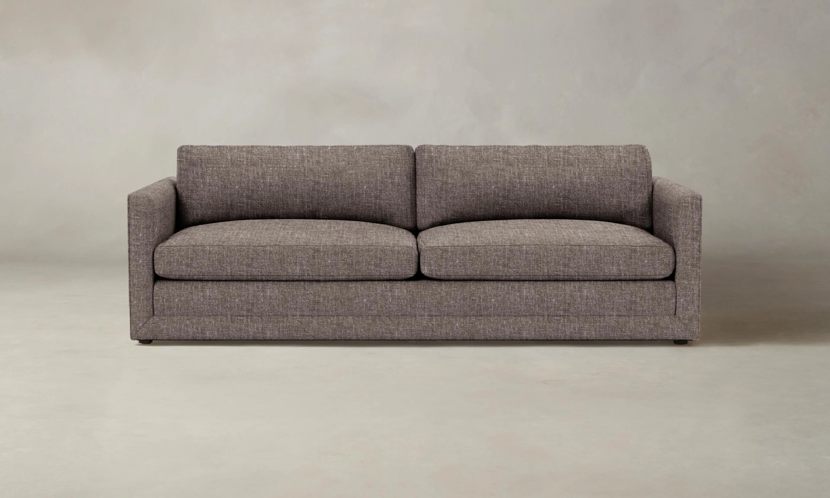 The Warren Sectional - Heritage Belgian Linen Carob