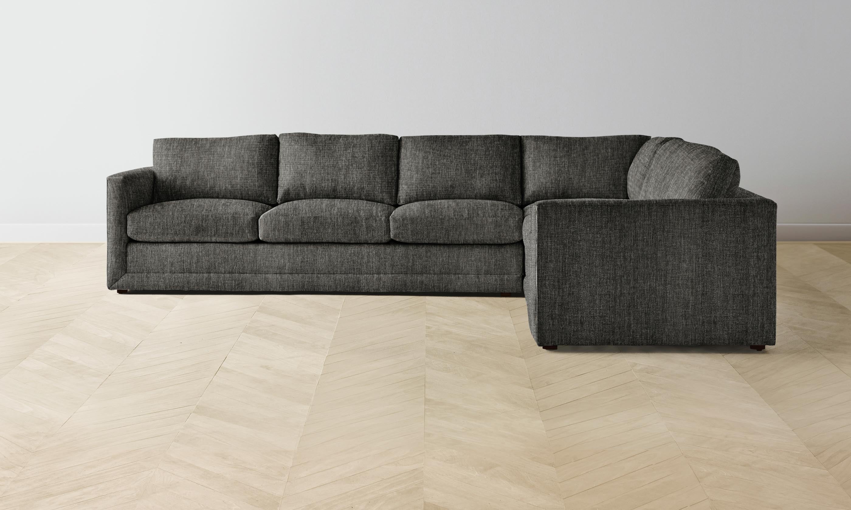 The Warren Sectional - Performance Tweed Char - Image 2