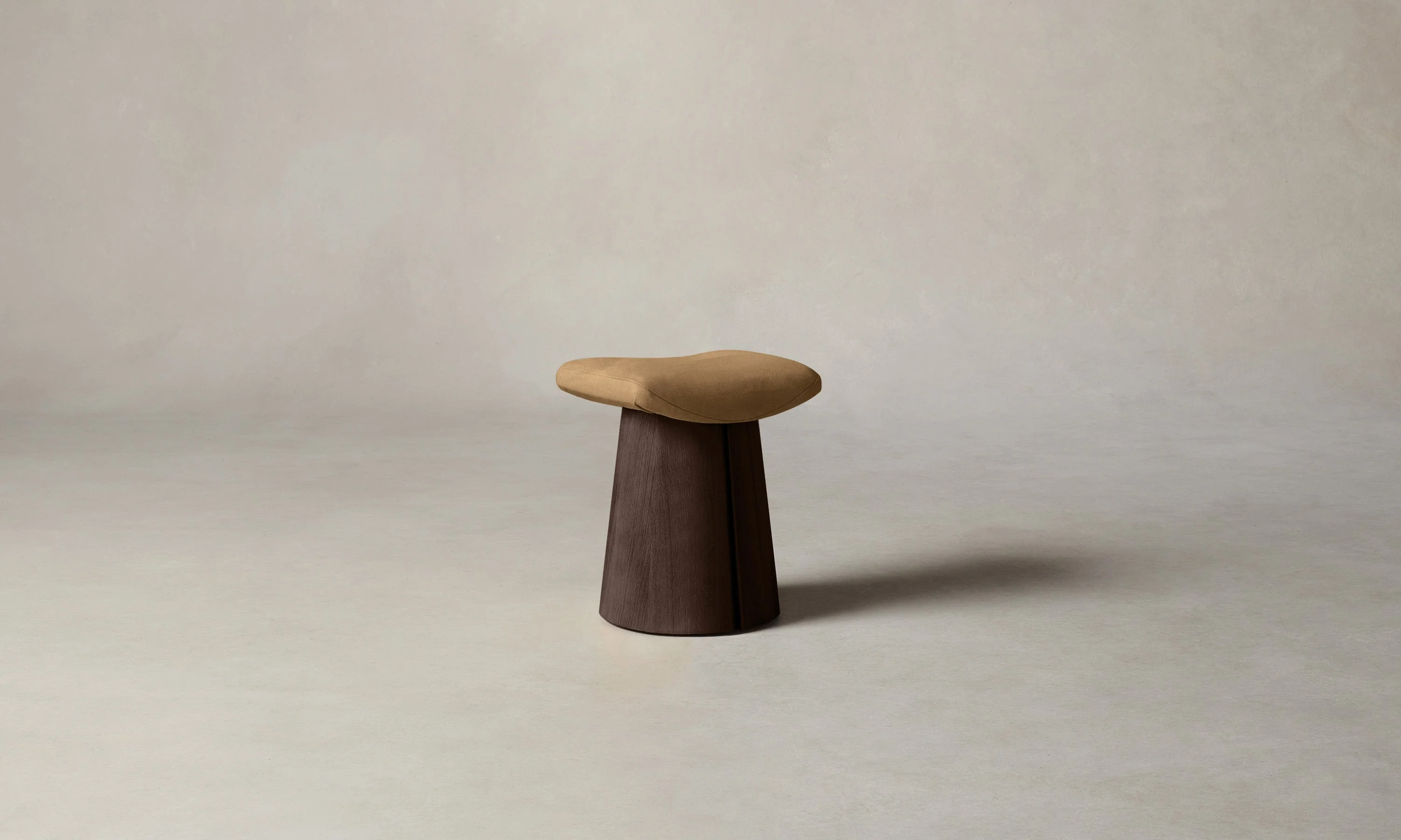 The Weston Stool - Nubuck Leather Rye - Image 2