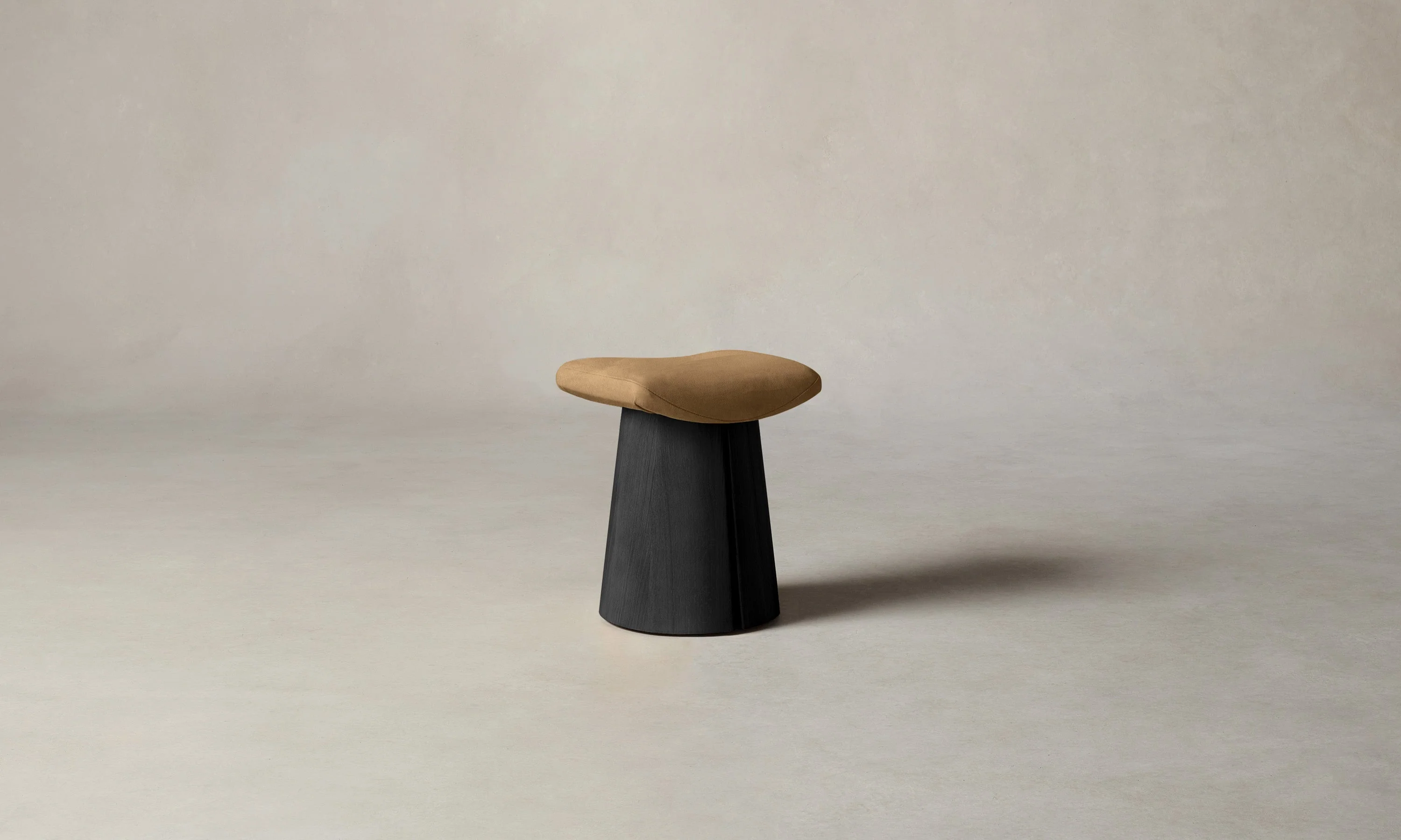 The Weston Stool - Nubuck Leather Rye - Image 3